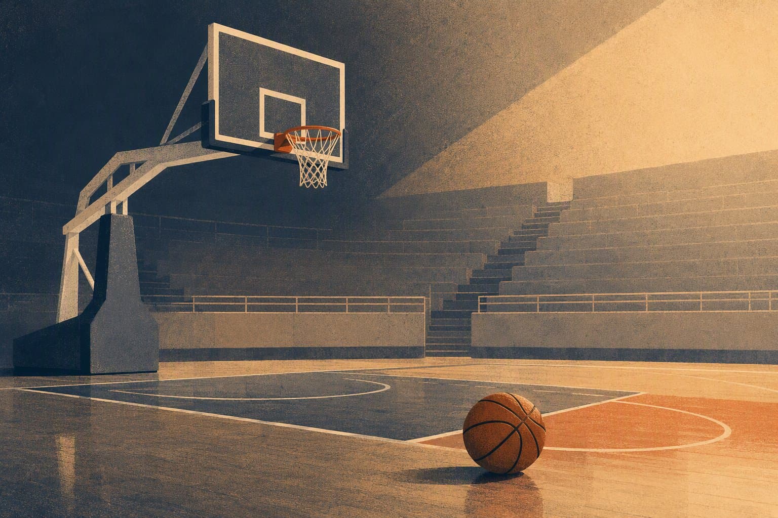 Basketball Victory - illustration, Jake Team LLC