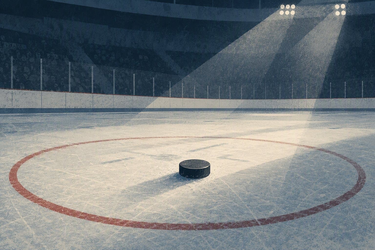 Hockey Shootout - illustration, Jake Team LLC