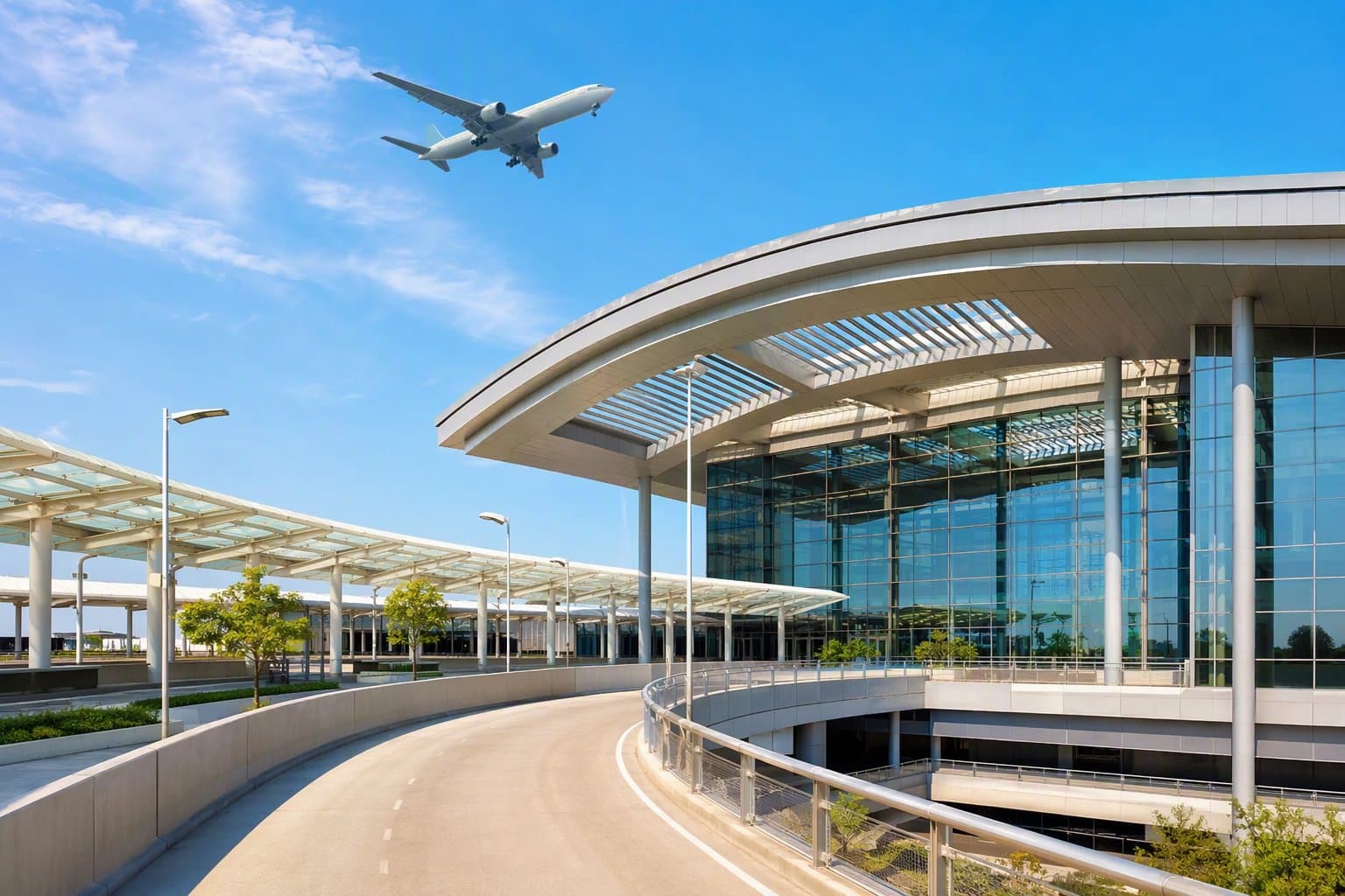 DFW Airport Infrastructure - illustration, Jake Team LLC
