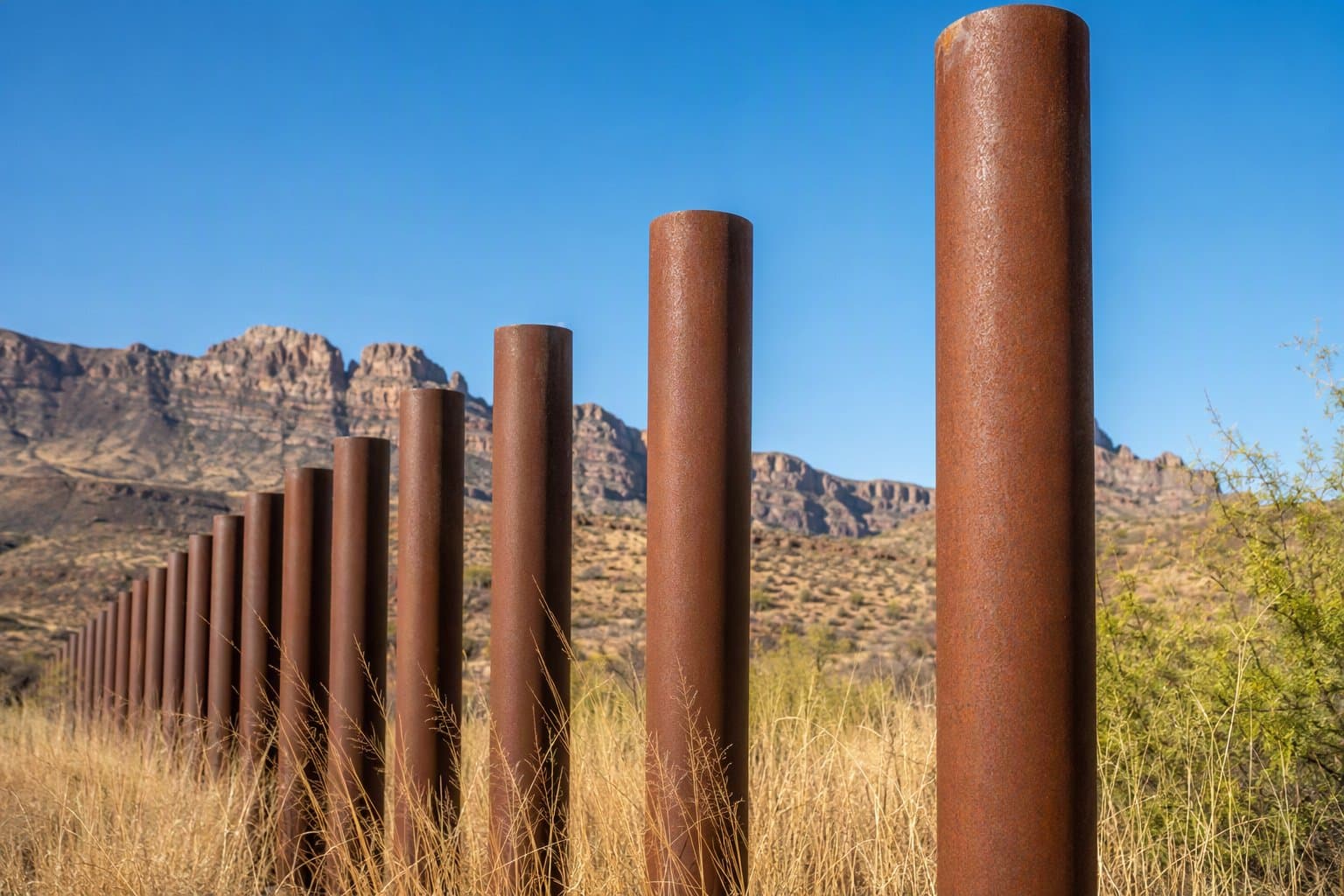 border barrier construction - illustration, Jake Team LLC