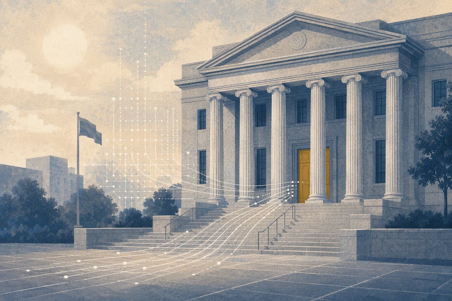 digital evidence justice - illustration, Jake Team LLC