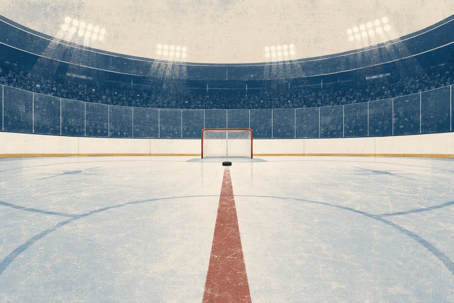 Overtime hockey win - illustration, Jake Team LLC