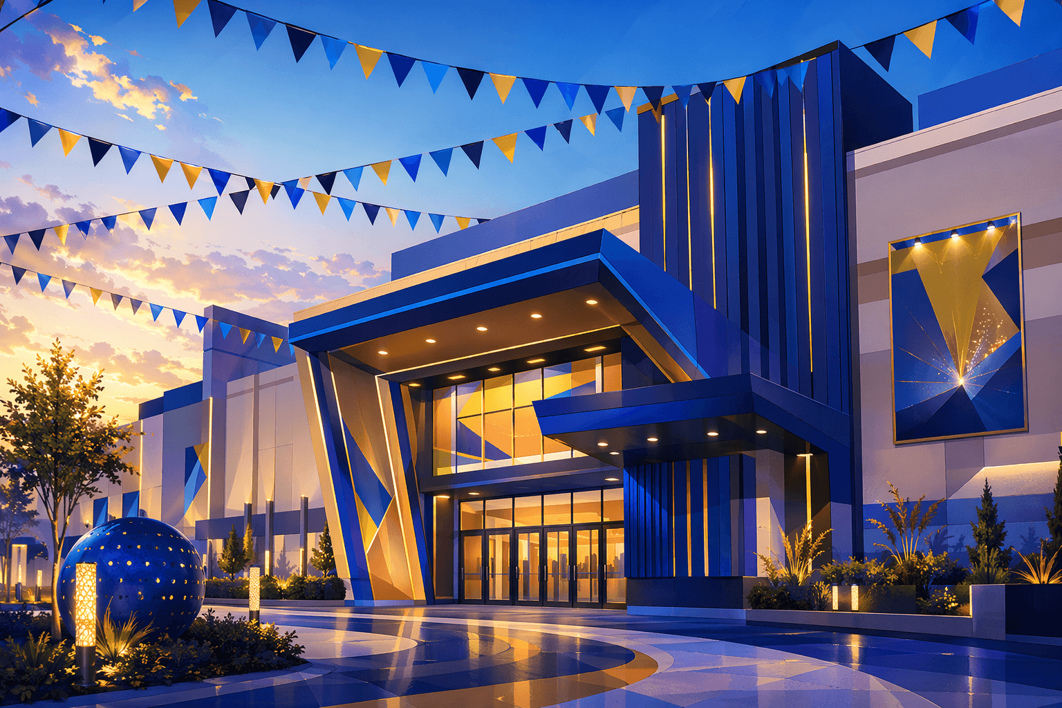 Entertainment venue - illustration, Jake Team LLC