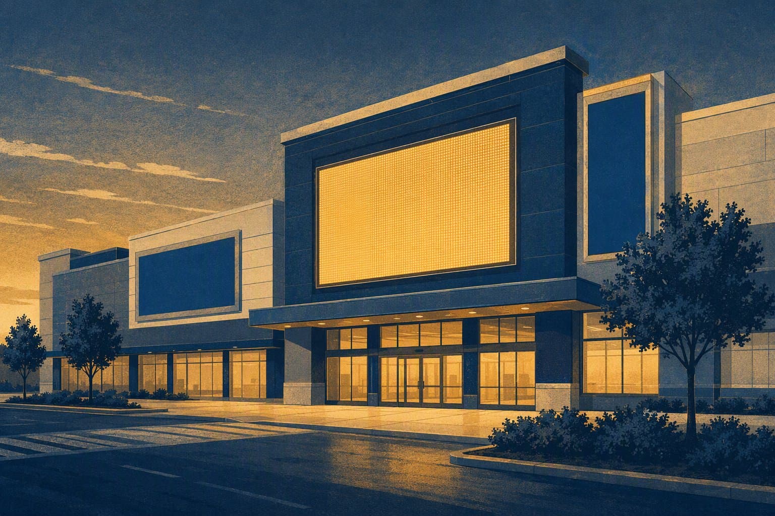 Commercial Signage - illustration, Jake Team LLC