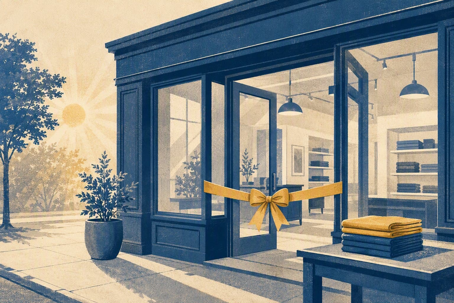 Retail Launch - illustration, Jake Team LLC