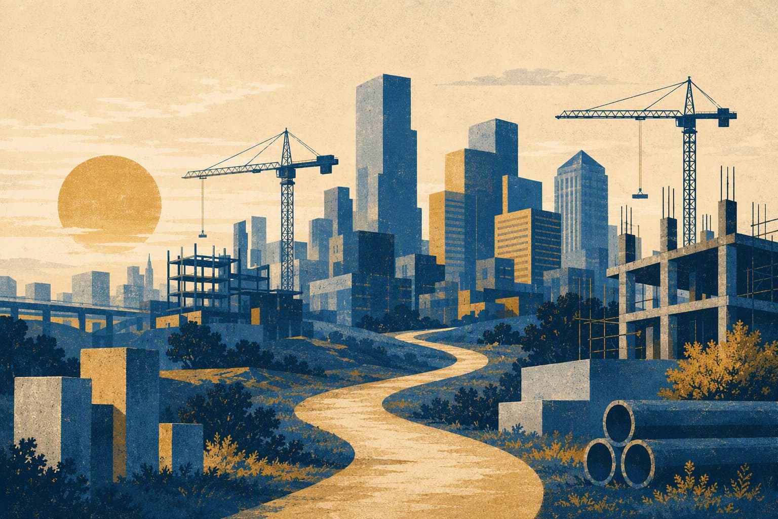 Urban Growth - illustration, Jake Team LLC