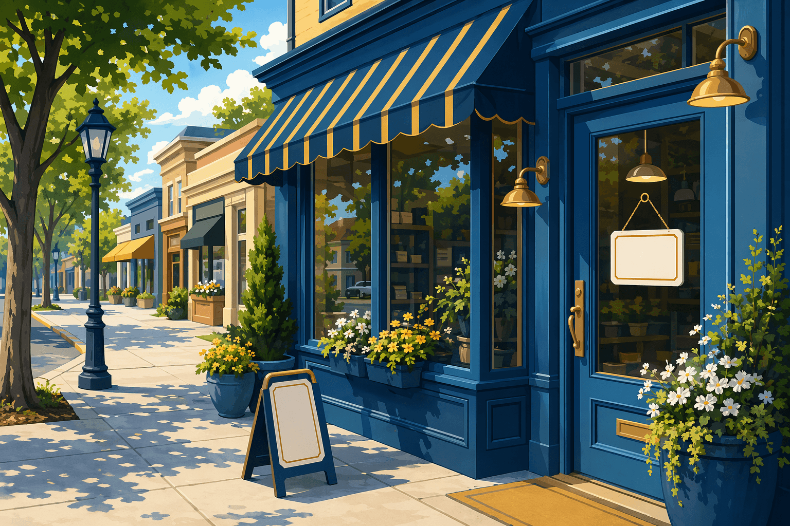 New Business Opening - illustration, Jake Team LLC