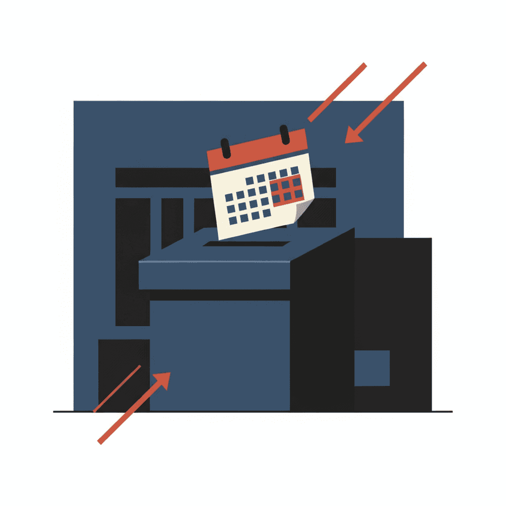 Government delay - illustration, Jake Team LLC