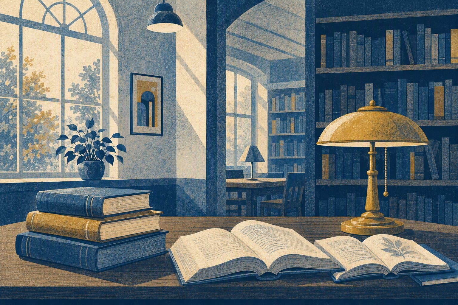 Community Library - illustration, Jake Team LLC