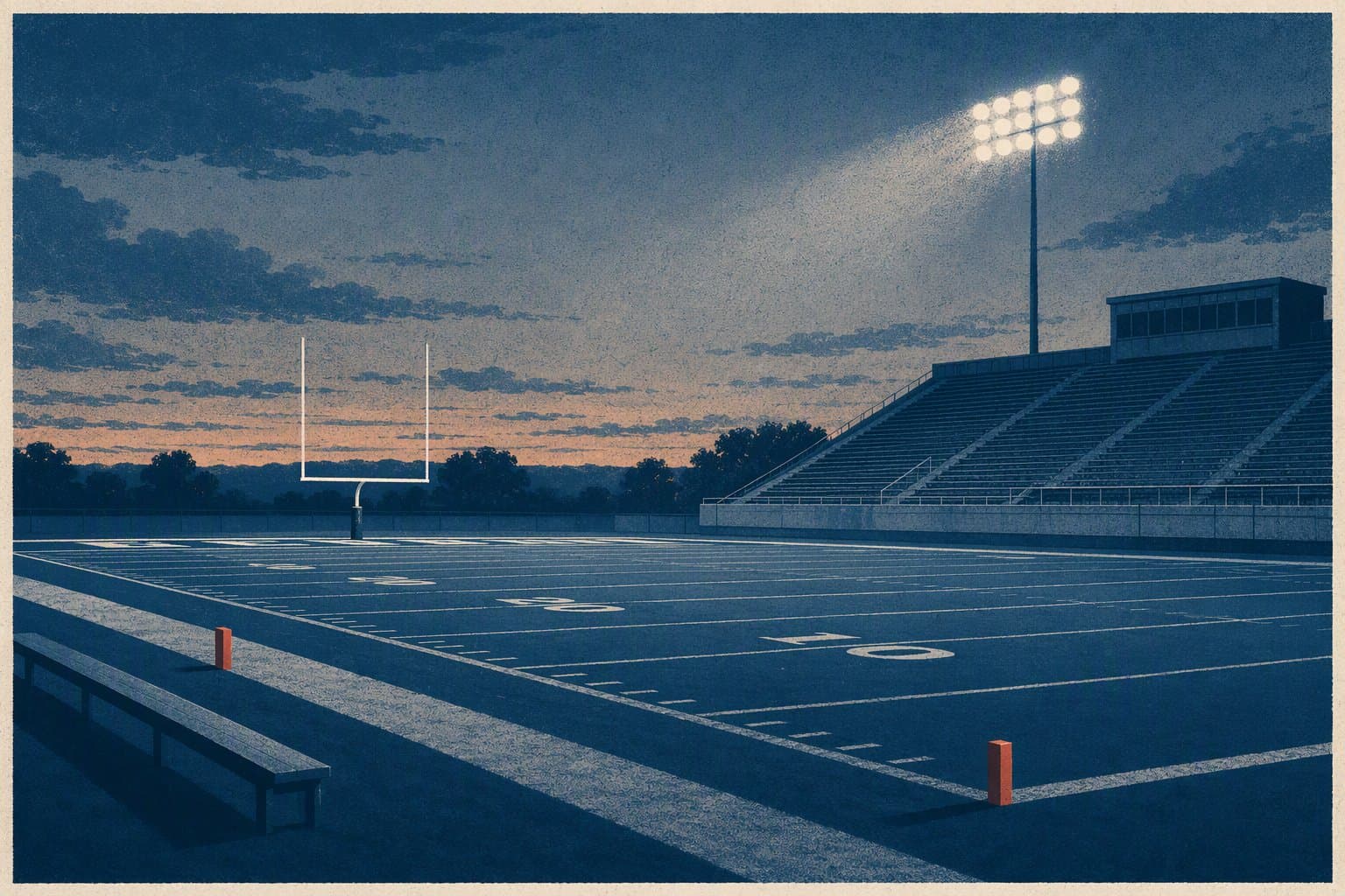 preseason football - illustration, Jake Team LLC