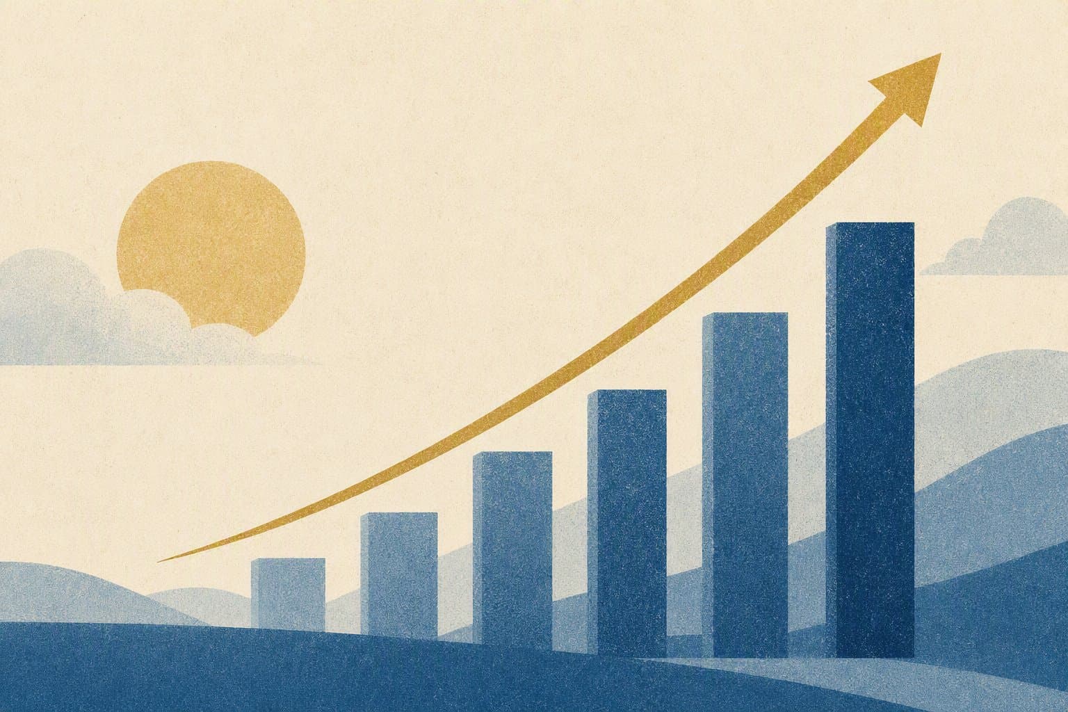 Corporate Growth - illustration, Jake Team LLC
