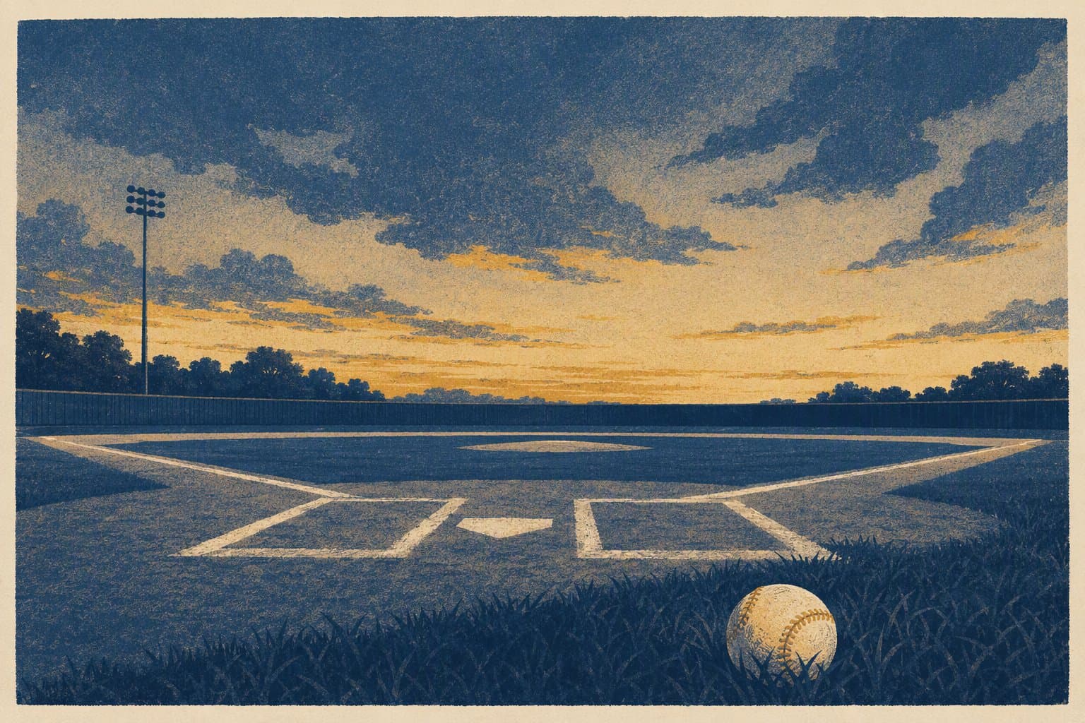 Baseball Victory - illustration, Jake Team LLC