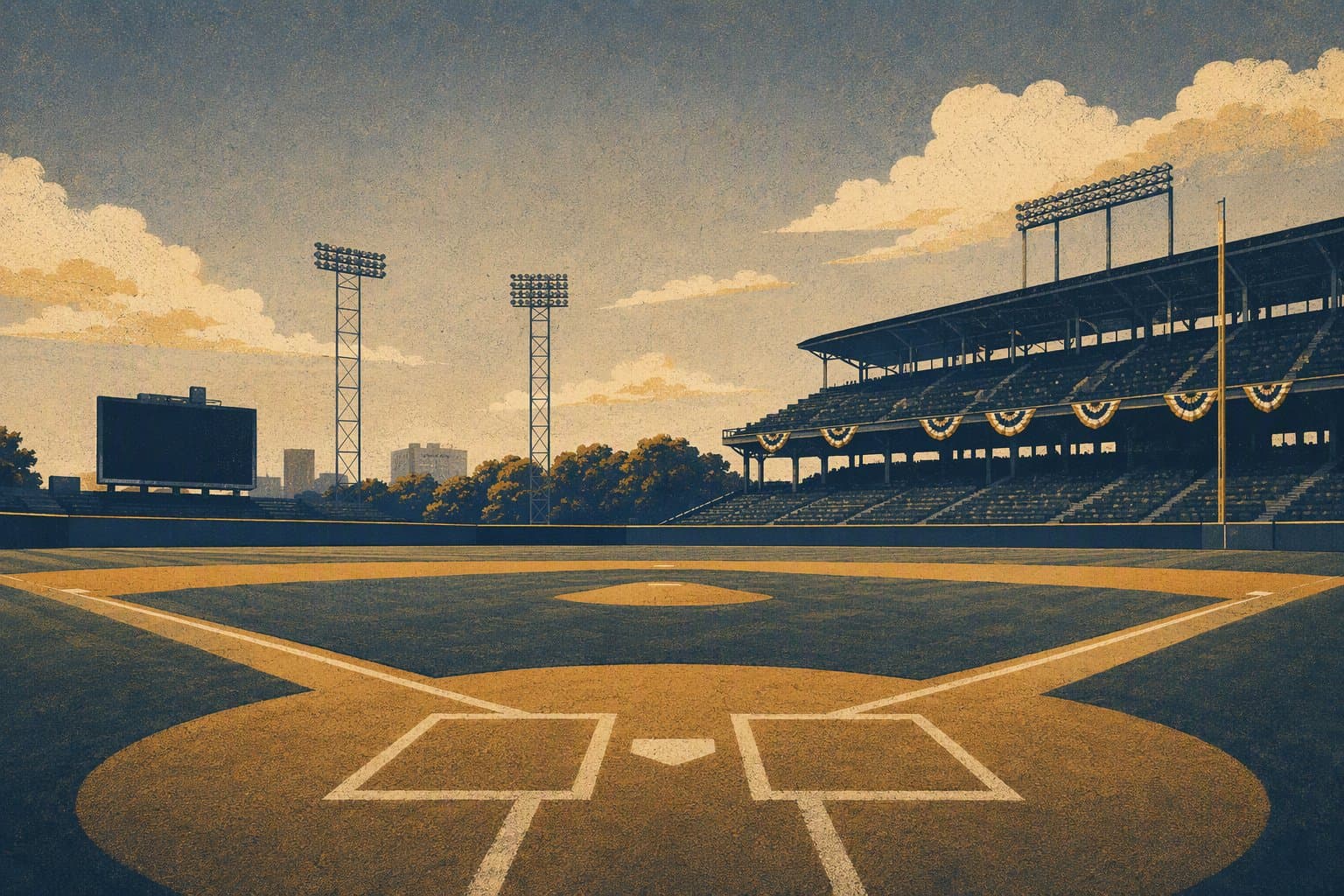 Baseball Victory - illustration, Jake Team LLC