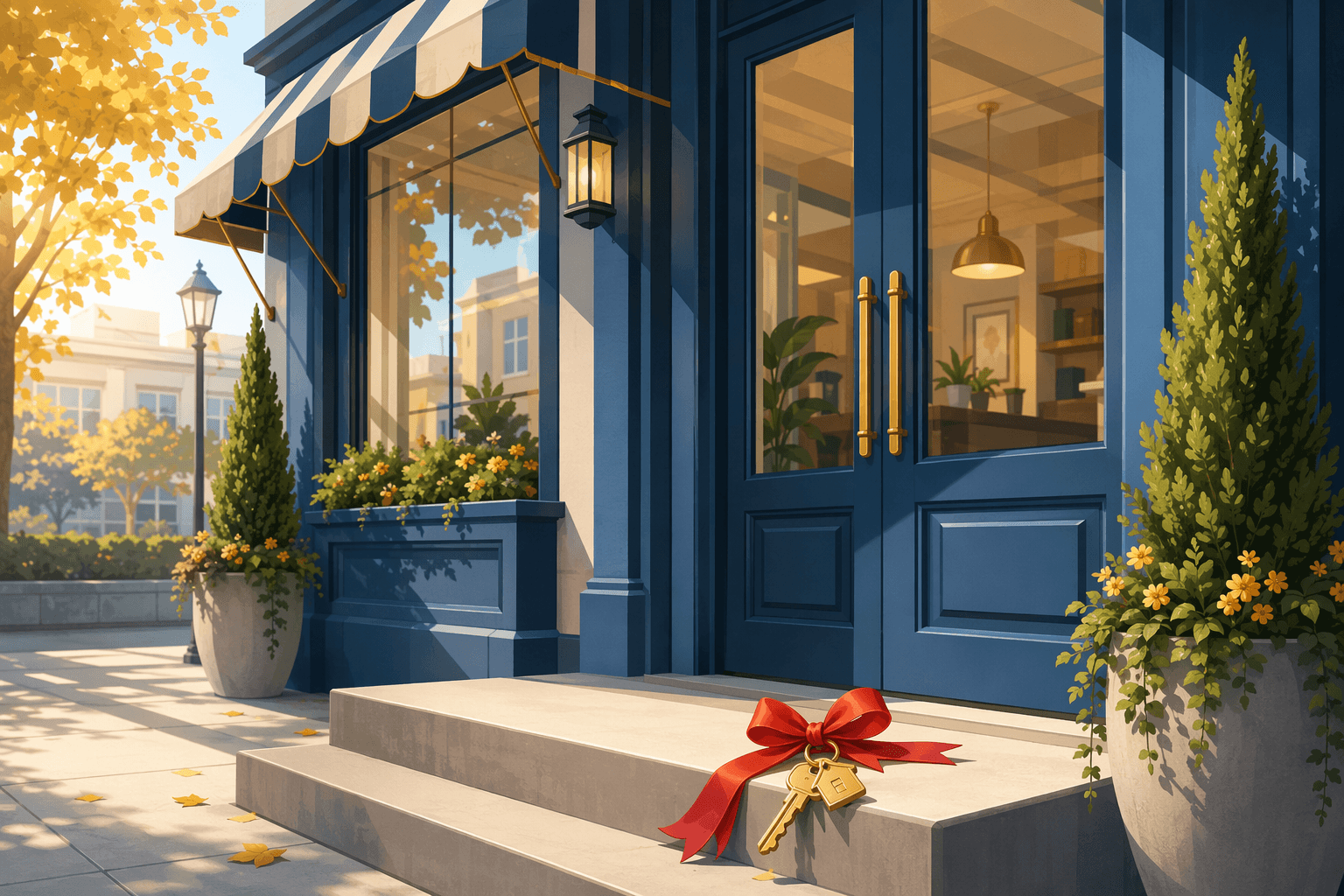 New Restaurant Opening - illustration, Jake Team LLC