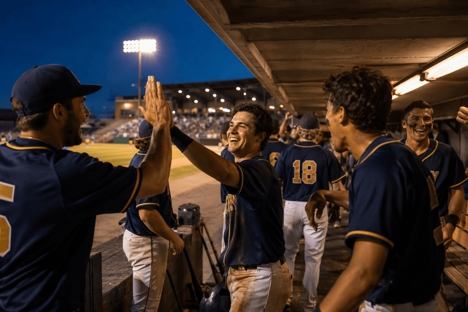 baseball victory - illustration, Jake Team LLC