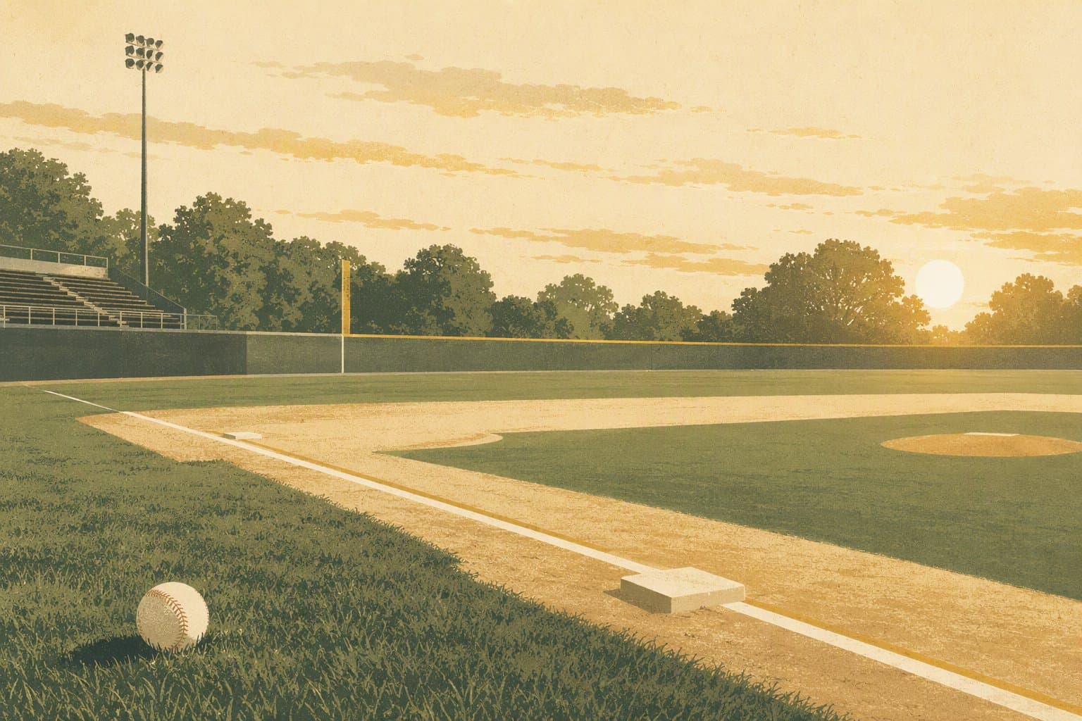 Baseball Thriller - illustration, Jake Team LLC