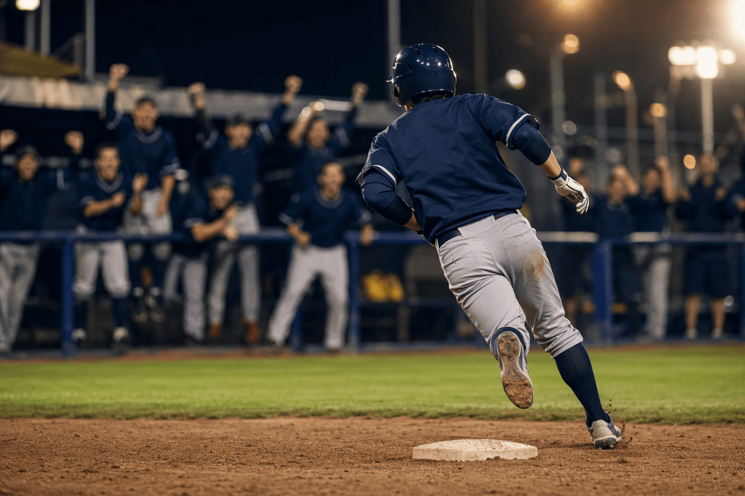 Walk-off baseball - illustration, Jake Team LLC