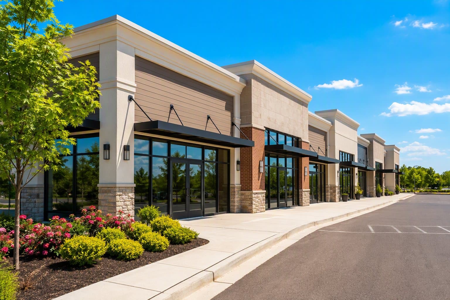 Retail development opening - illustration, Jake Team LLC