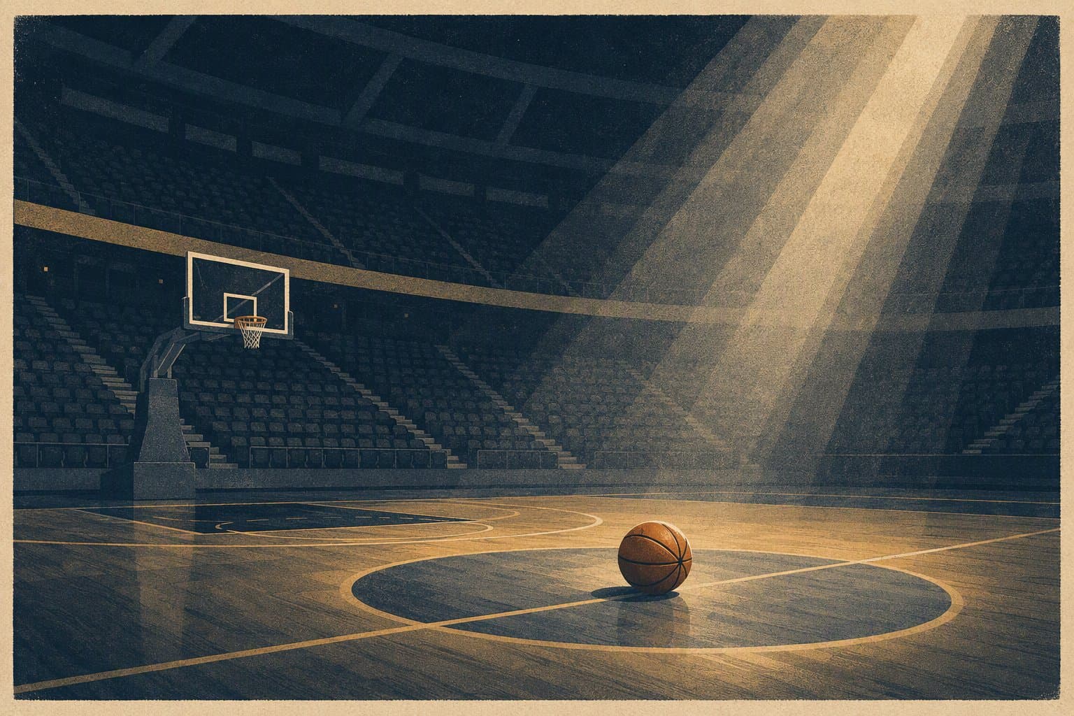 Basketball Victory - illustration, Jake Team LLC