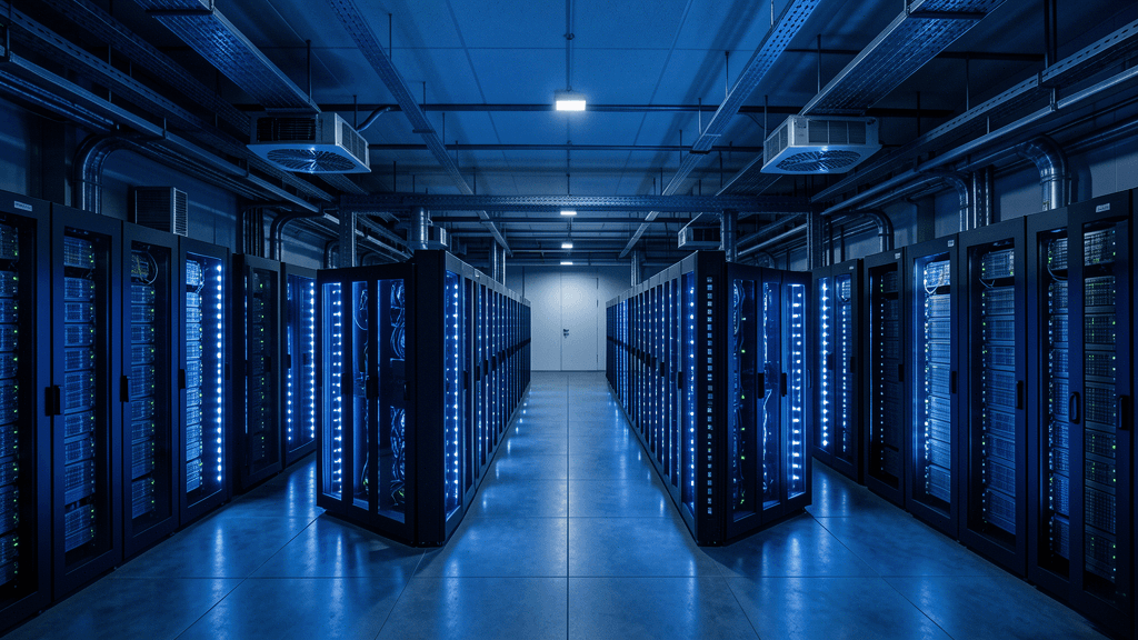 Texas data center energy and water policy — illustration, Jake Team LLC