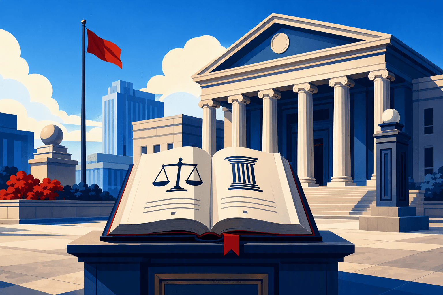 Law enforcement gavel illustration - illustration, Jake Team LLC