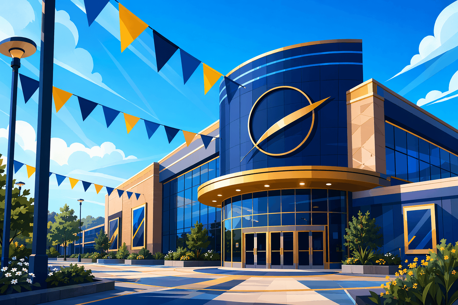 New entertainment venue - illustration, Jake Team LLC