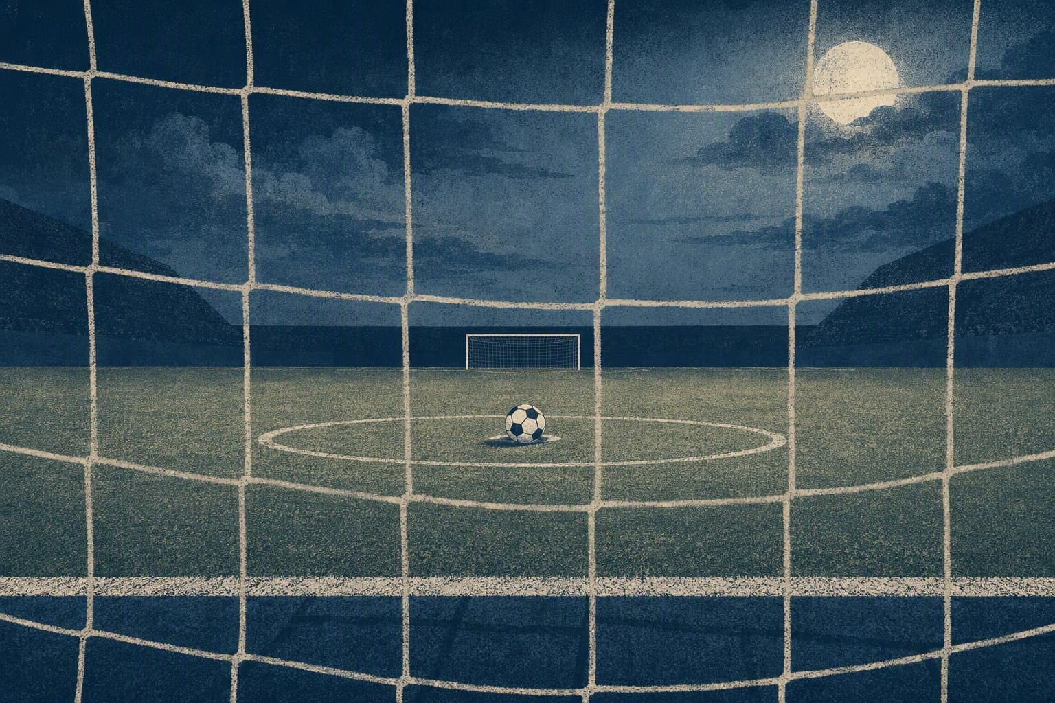 soccer match tension - illustration, Jake Team LLC