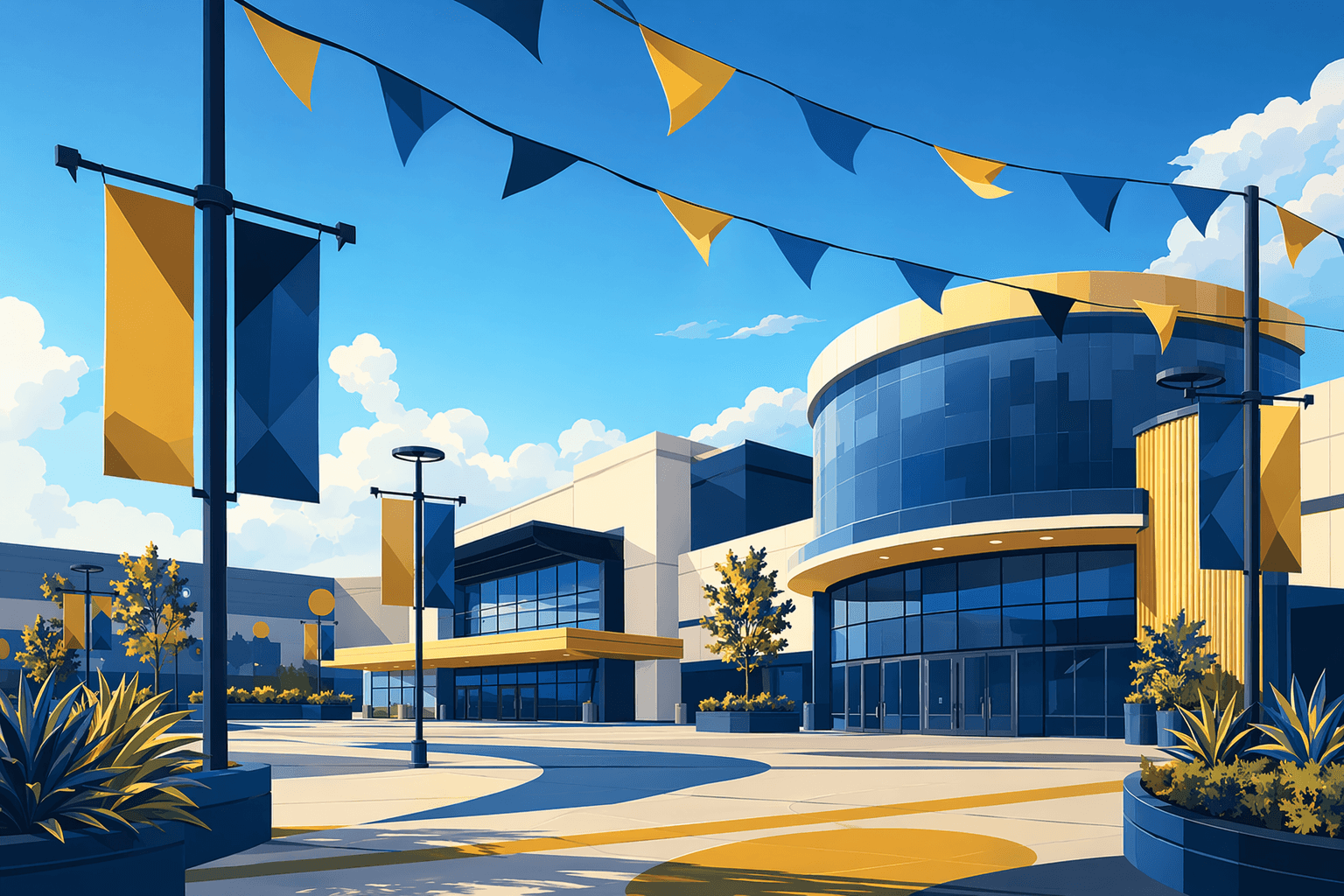 New Entertainment Venue - illustration, Jake Team LLC