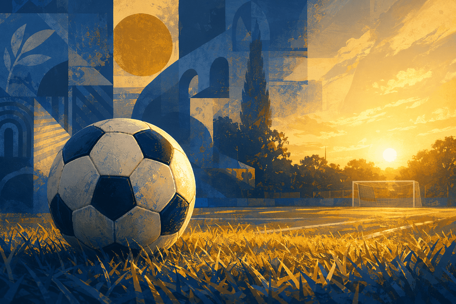 Soccer Celebration - illustration, Jake Team LLC