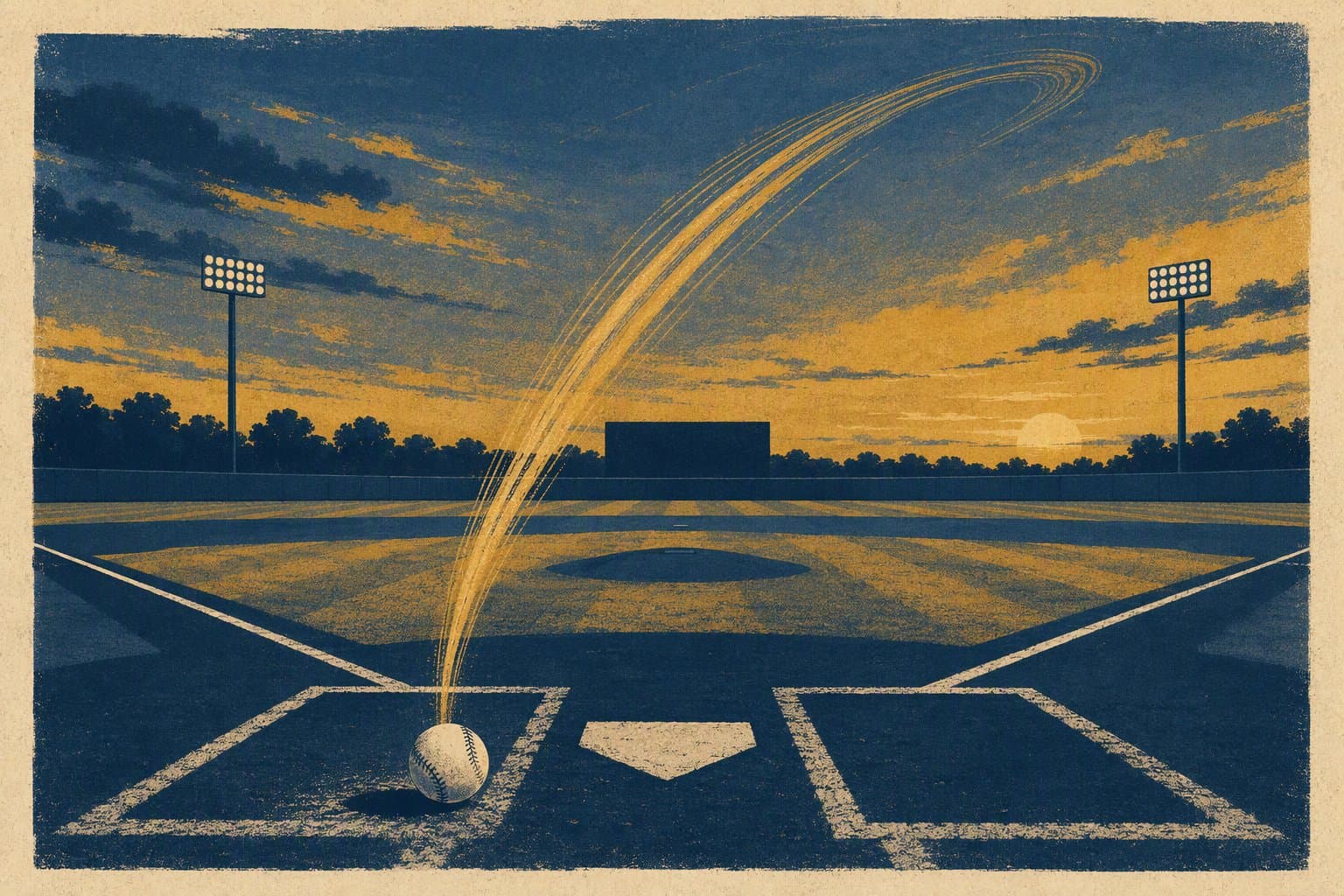 Baseball Comeback - illustration, Jake Team LLC