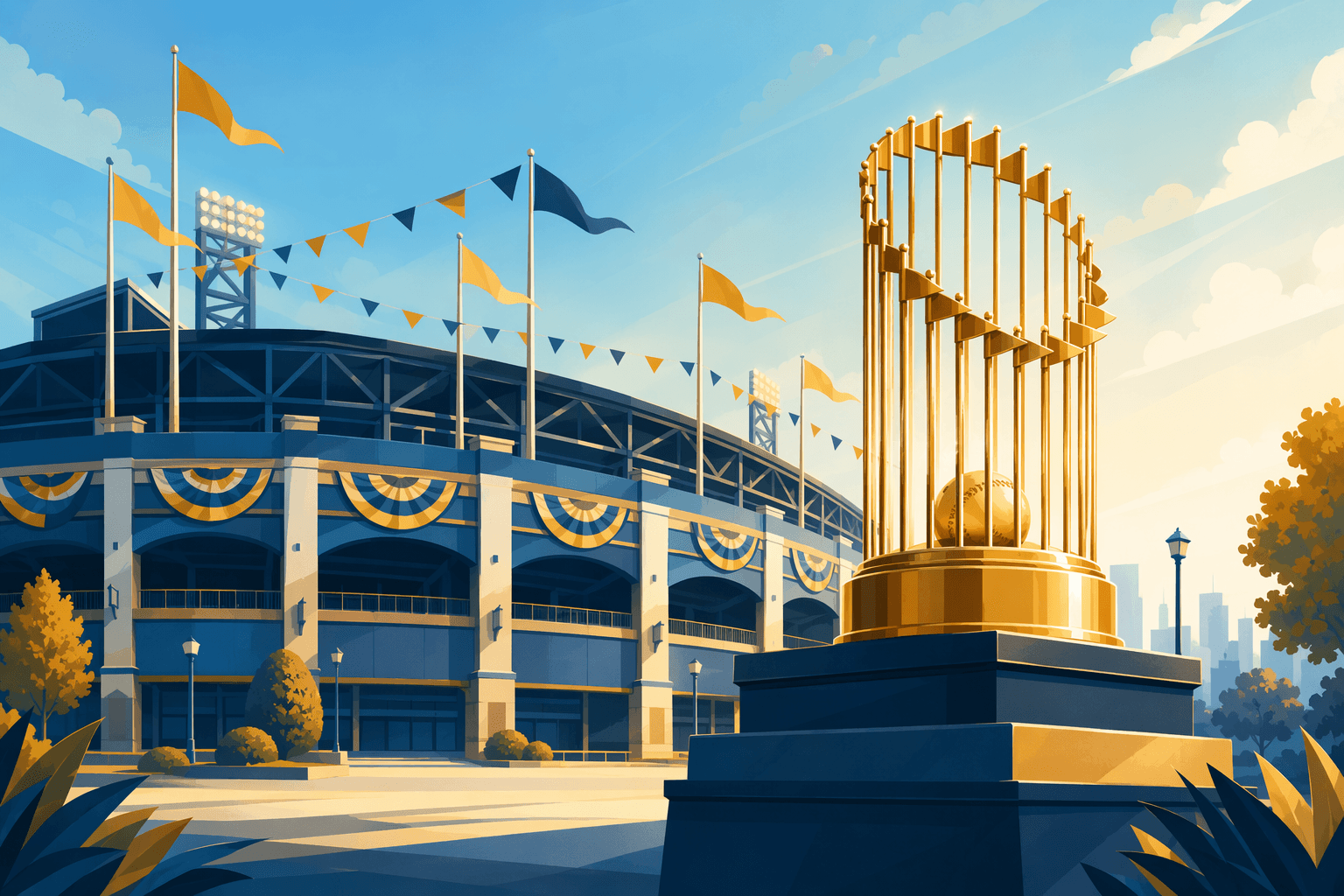 Baseball Victory - illustration, Jake Team LLC