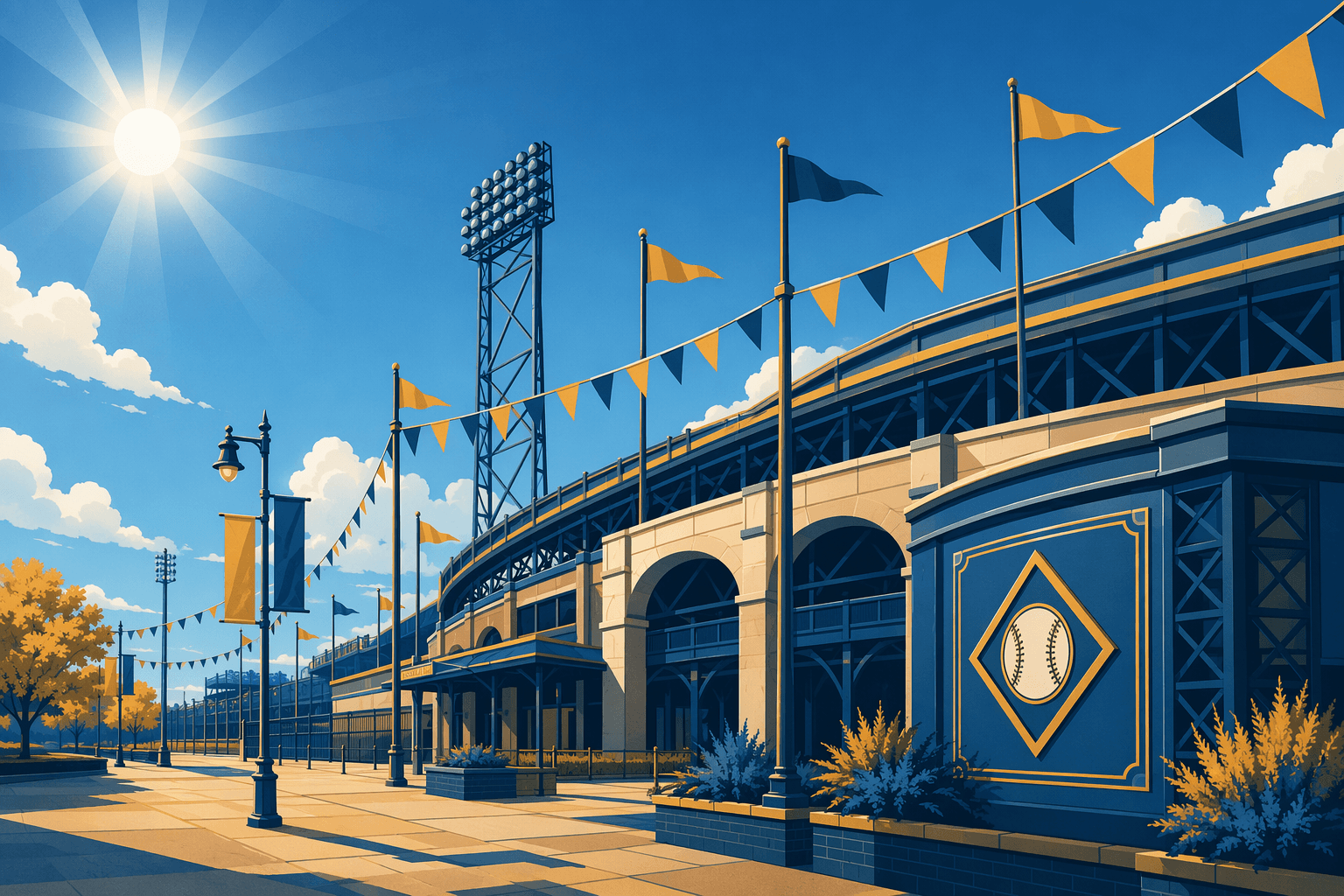 Baseball Victory - illustration, Jake Team LLC