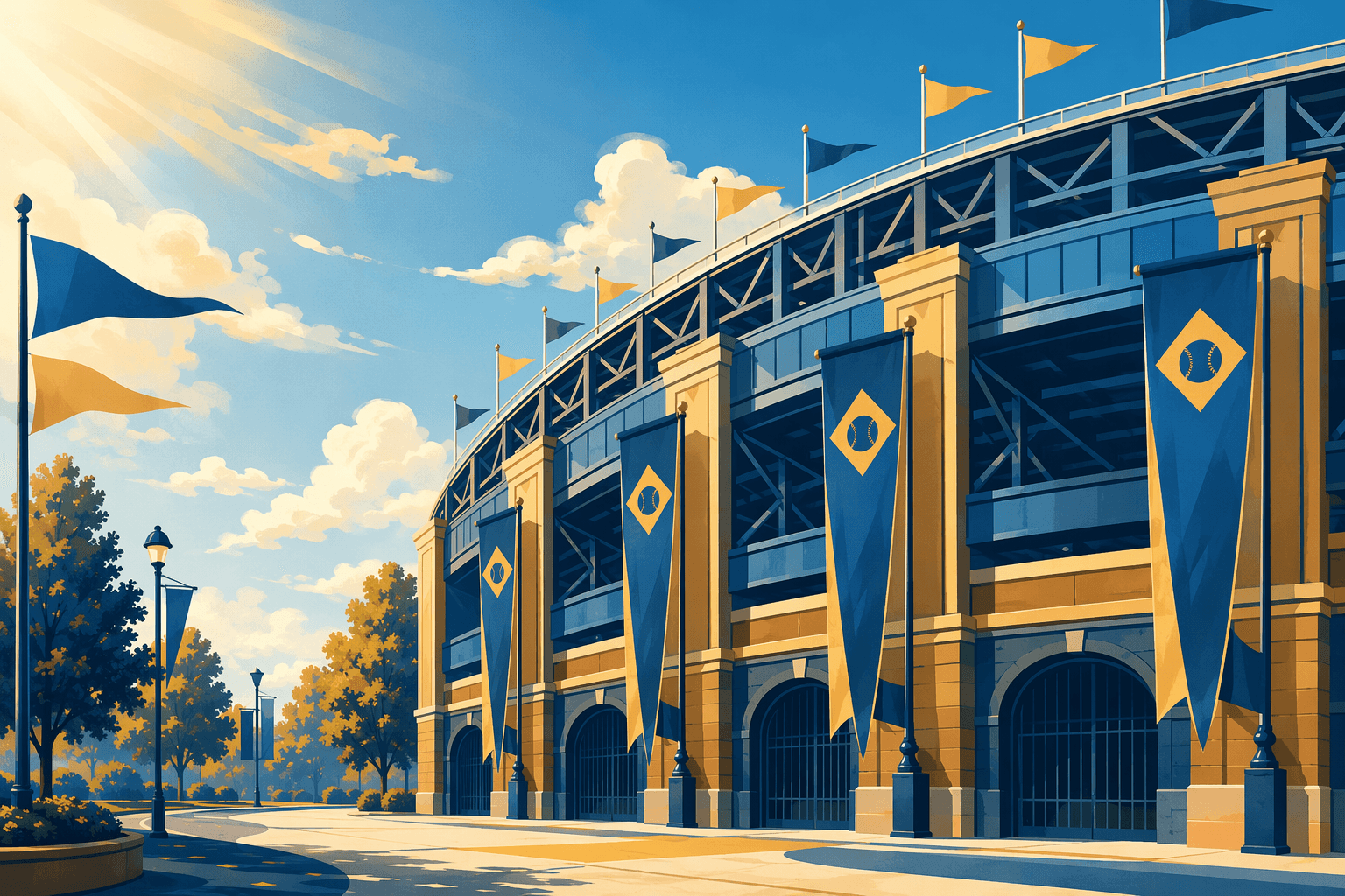 Baseball Victory - illustration, Jake Team LLC