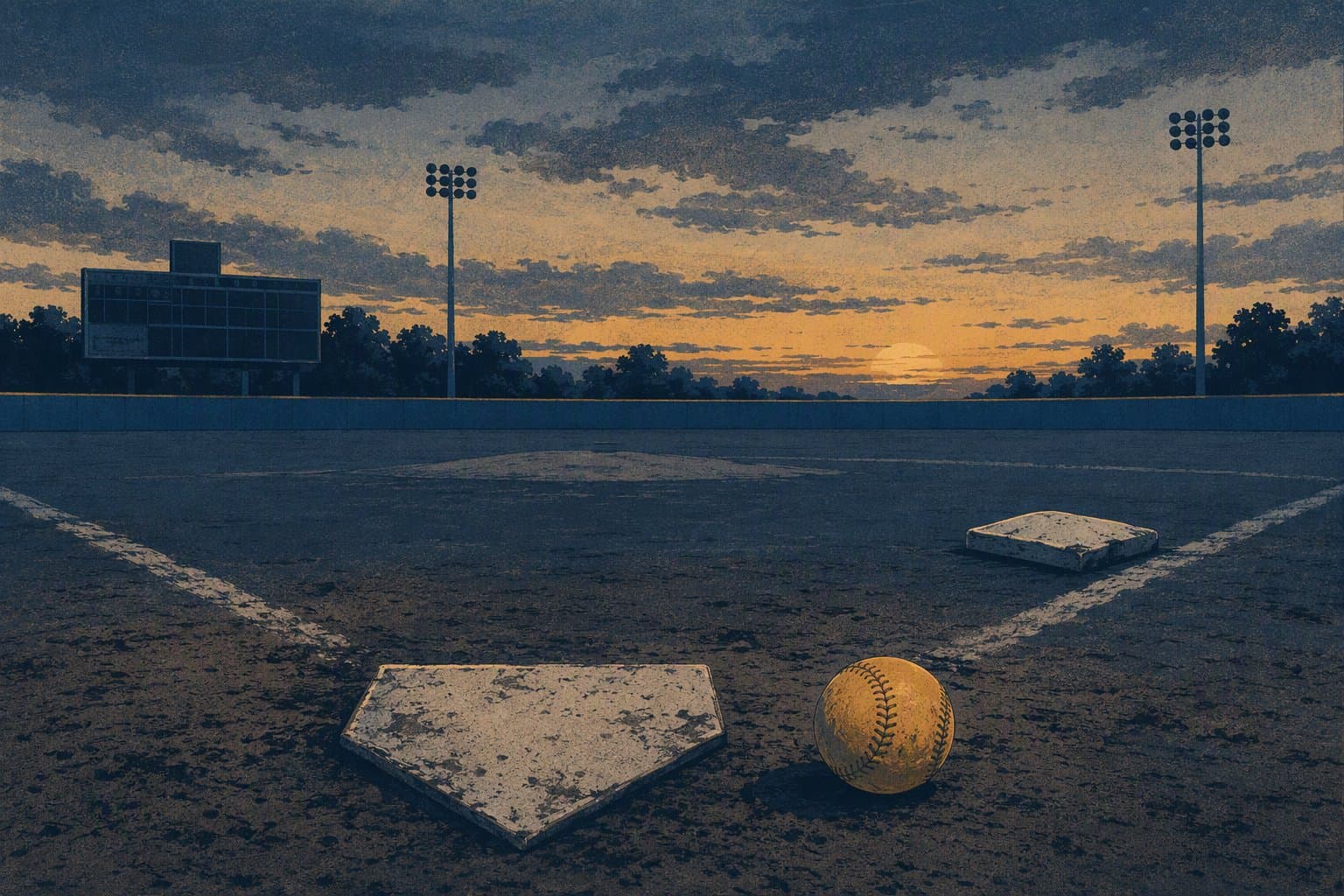 Baseball Loss - illustration, Jake Team LLC