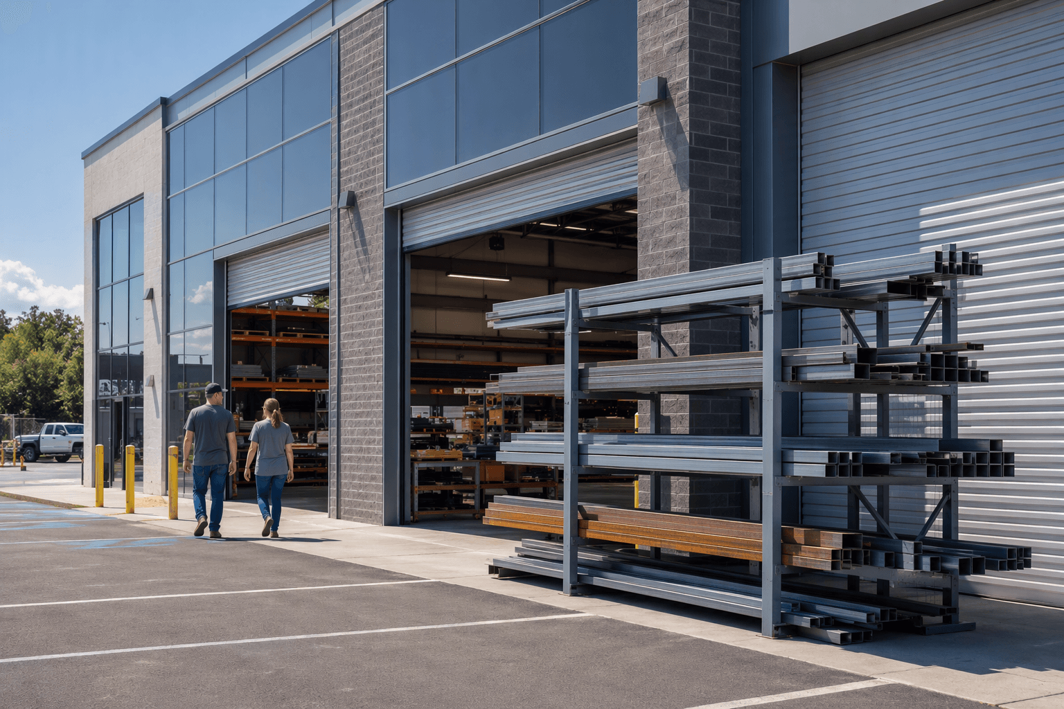 Metal Supply Business - illustration, Jake Team LLC