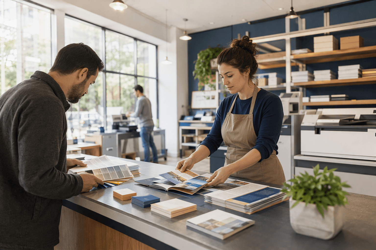 Print Shop Opening - illustration, Jake Team LLC