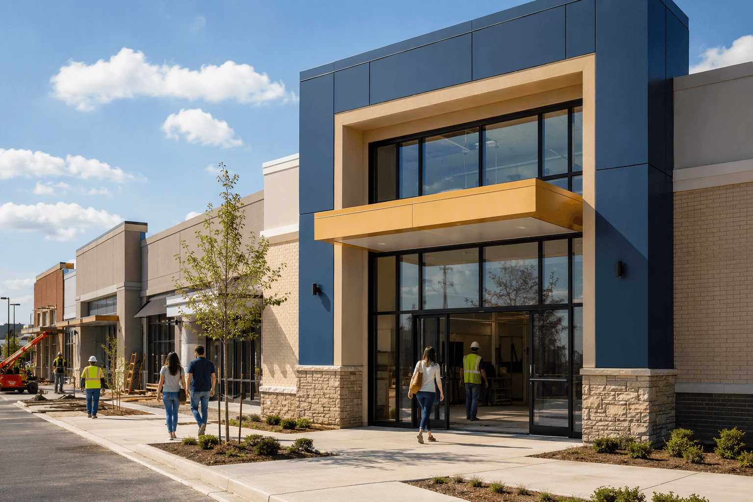 Retail Development - illustration, Jake Team LLC