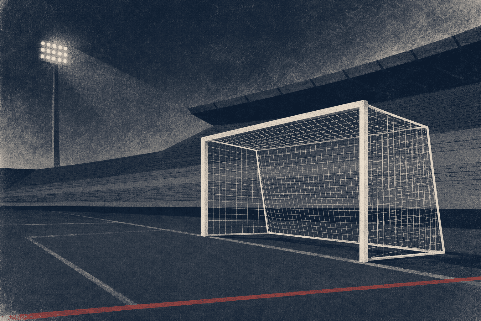 soccer victory defense - illustration, Jake Team LLC