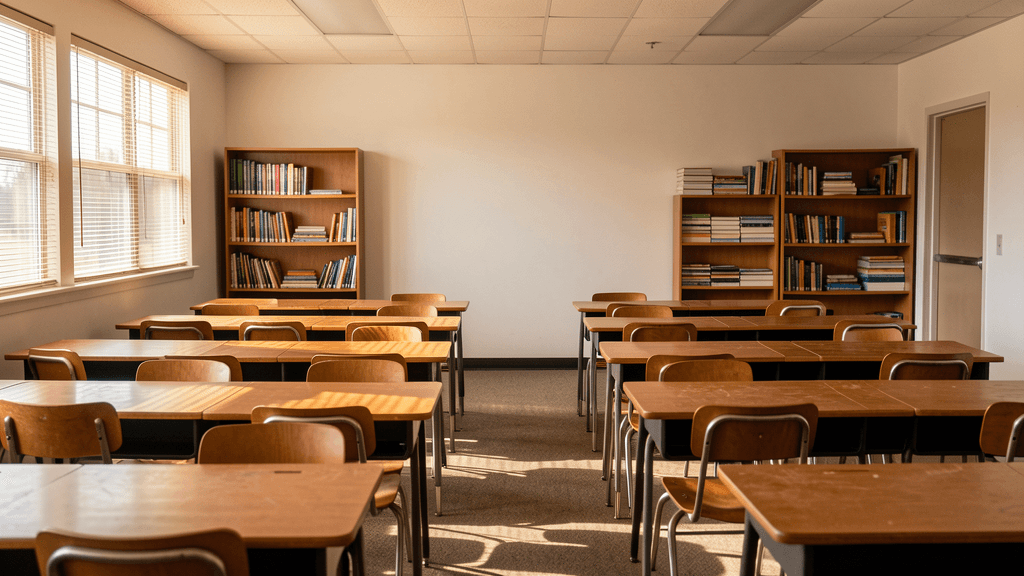 Texas classroom - illustration, Jake Team LLC